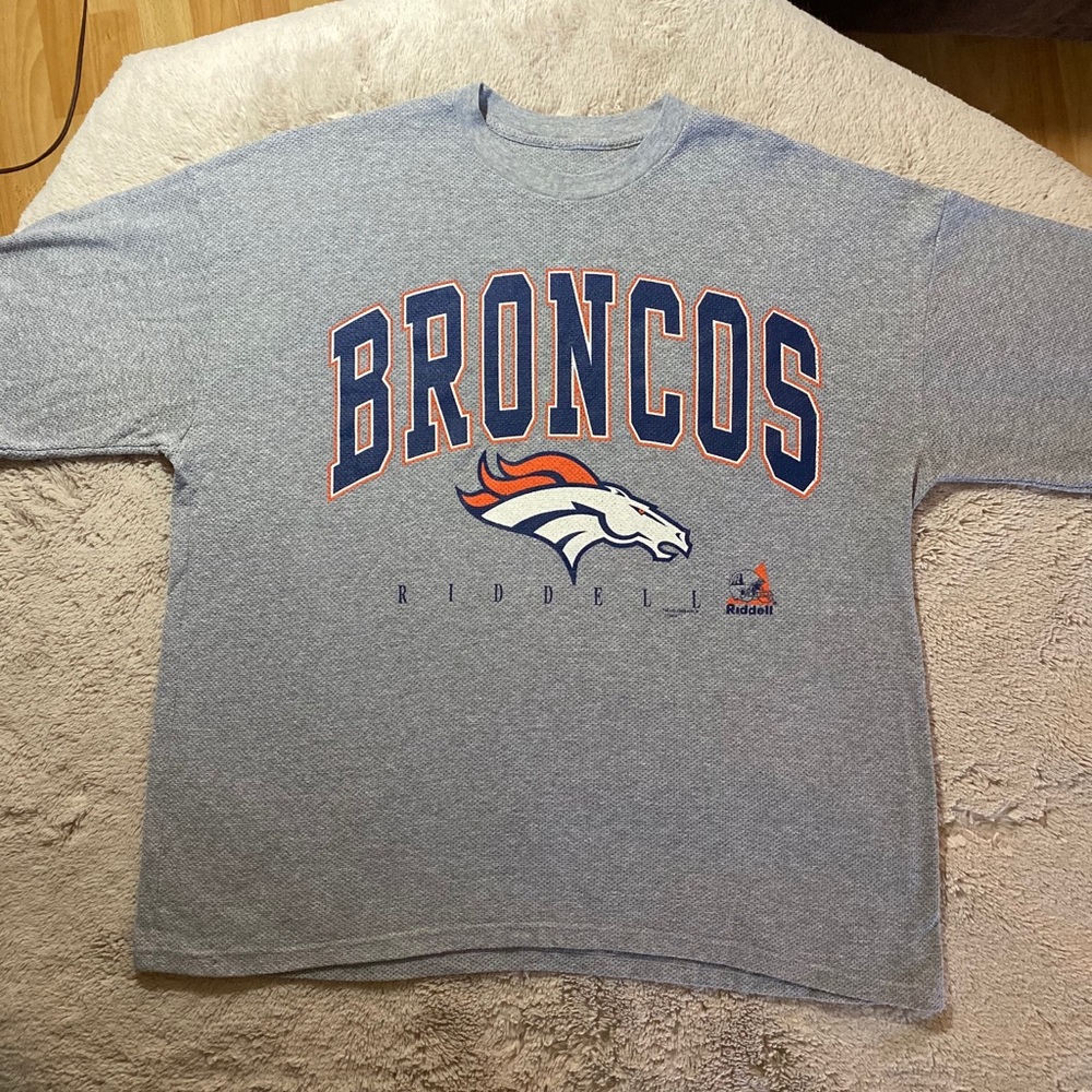 1998 vintage Broncos tee